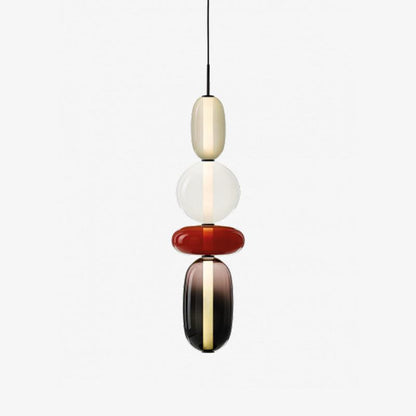 Glass Pendant Light Fixture | Modern Elegant Design with LED