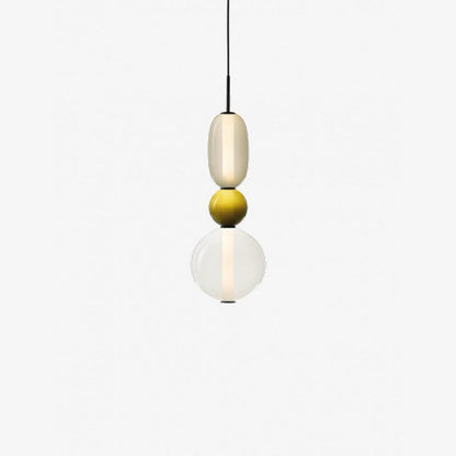 Glass Pendant Light Fixture | Modern Elegant Design with LED