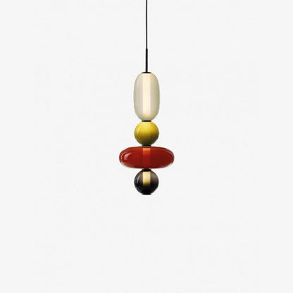 Glass Pendant Light Fixture | Modern Elegant Design with LED