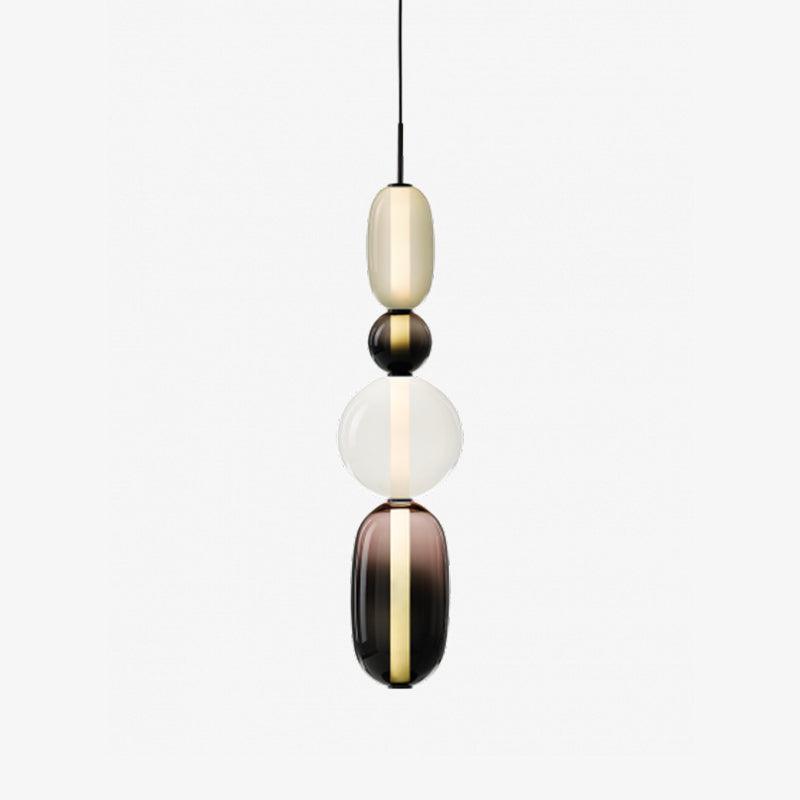Glass Pendant Light Fixture | Modern Elegant Design with LED
