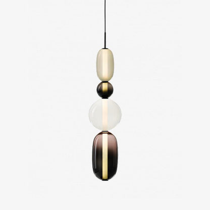 Glass Pendant Light Fixture | Modern Elegant Design with LED