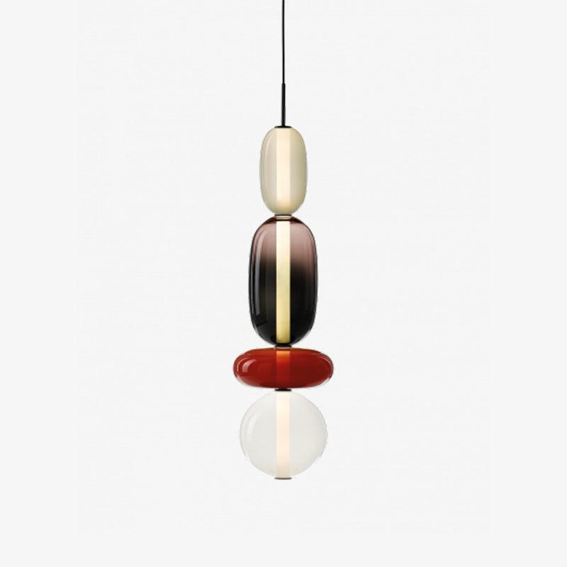 Glass Pendant Light Fixture | Modern Elegant Design with LED