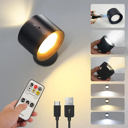 Cordless LED Desk Lamp | Adjustable Timer and Touch Control