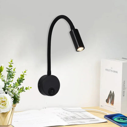 LED Wall Lamp for Reading | Adjustable Arm for Focused Lighting