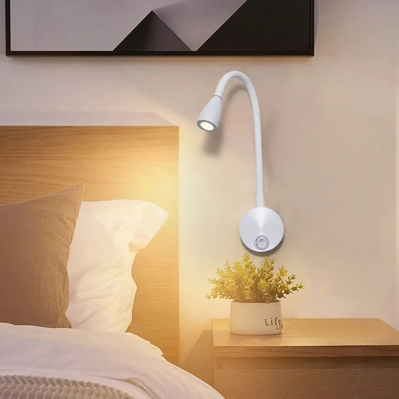 LED Wall Lamp for Reading | Adjustable Arm for Focused Lighting