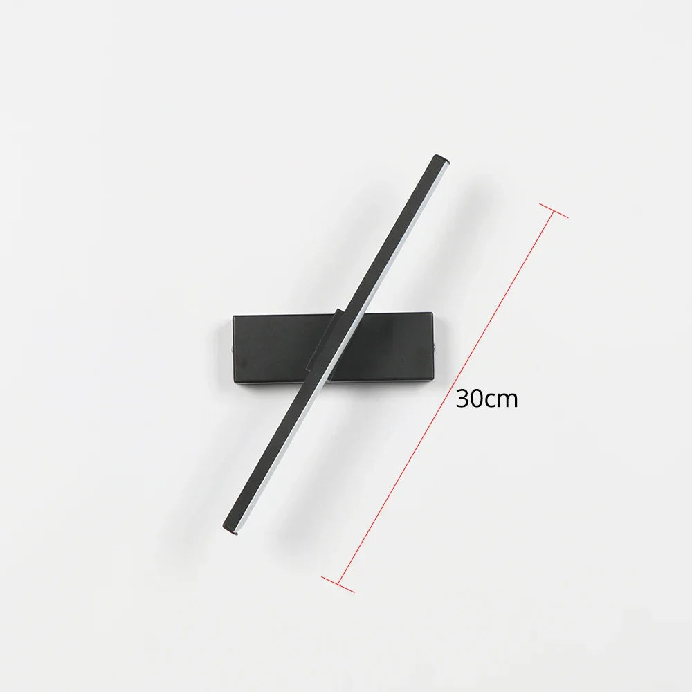 Adjustable LED Wall Lamp | 330° Rotating Light for Bedrooms