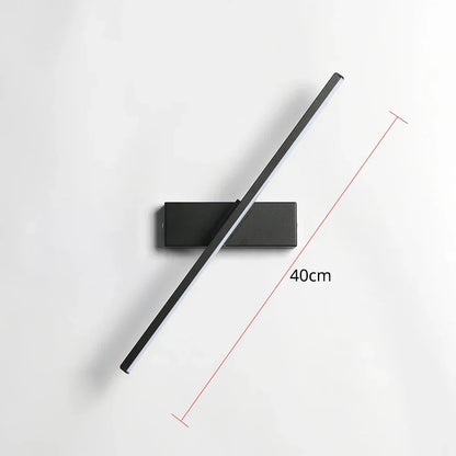 Adjustable LED Wall Lamp | 330° Rotating Light for Bedrooms