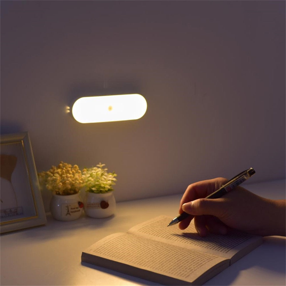 Motion Sensor LED Wall Light | USB Rechargeable for Instant Illumination