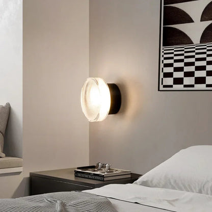Modern Round Wall Light | Stylish Minimalist Design for Cozy Ambiance