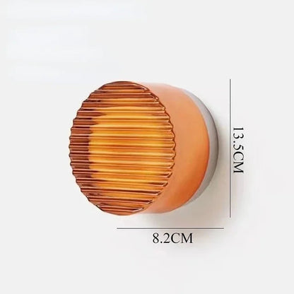 Modern Round Wall Light | Stylish Minimalist Design for Cozy Ambiance