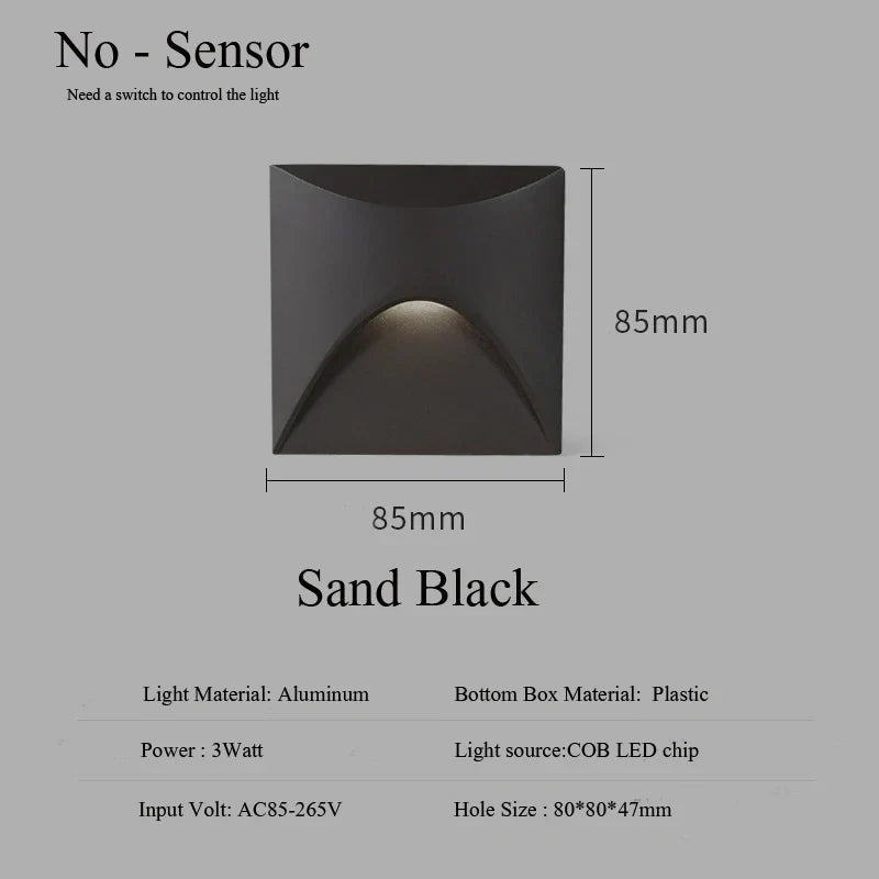 Outdoor LED Step Light | Weather-Resistant for Safety and Style