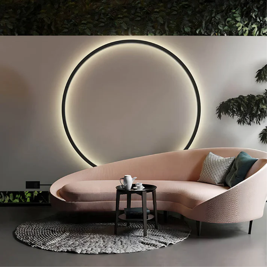 Modern Ring Wall Lamp | Stylish Ambient Lighting Fixture