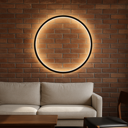 Modern Ring Wall Lamp | Stylish Ambient Lighting Fixture