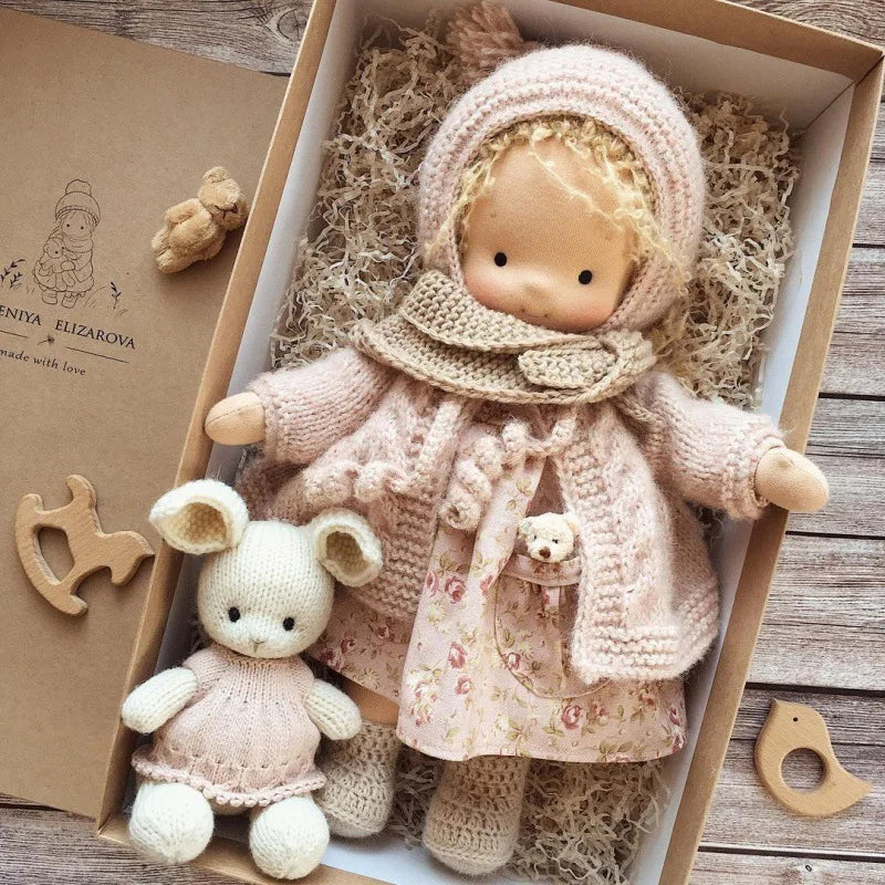 Soft Cotton Plush Doll | Handcrafted for Cozy Play