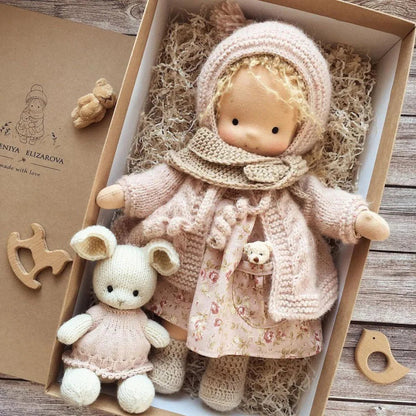 Soft Cotton Plush Doll | Handcrafted for Cozy Play