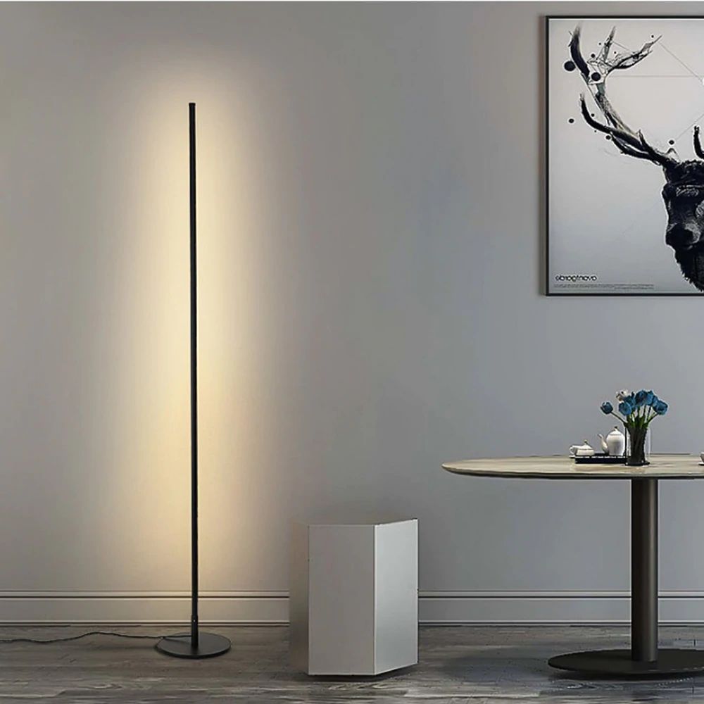 Modern LED Floor Lamp | Adjustable Design for Cozy Atmosphere