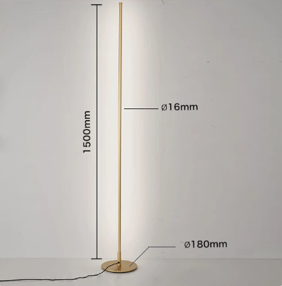 Modern LED Floor Lamp | Adjustable Design for Cozy Atmosphere