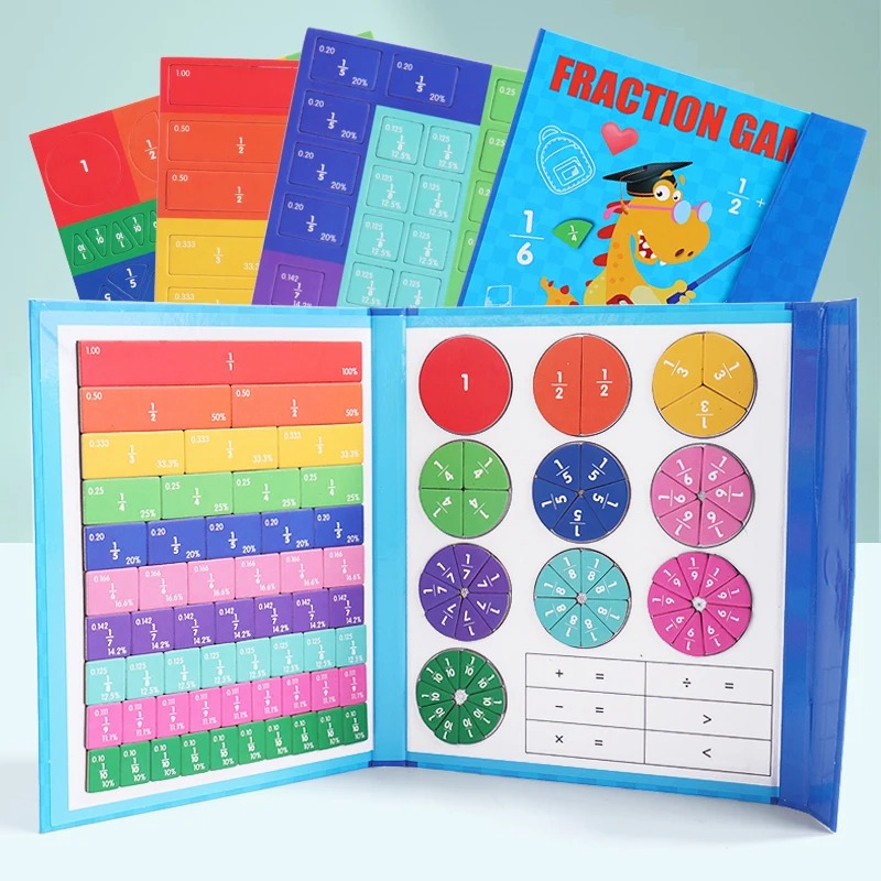 Magnetic Math Learning Tool | Engaging Fractions and Percentages