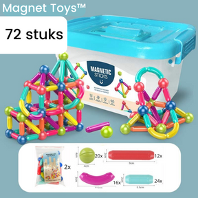 Magnetic Building Blocks Set | Enhance Creativity and Coordination