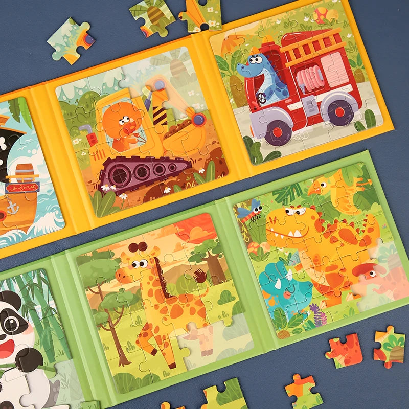 Magnetic Animal Puzzle Book | Engaging Skill-Building Fun