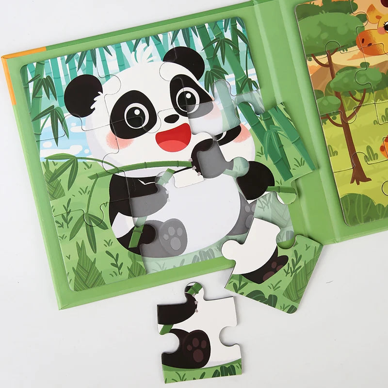 Magnetic Animal Puzzle Book | Engaging Skill-Building Fun