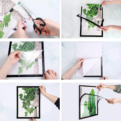 Magnetic Picture Frame 30x40cm | Durable PVC, Effortless Setup