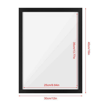 Magnetic Picture Frame 30x40cm | Durable PVC, Effortless Setup