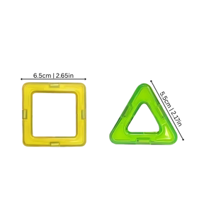 Magnetic Building Blocks Set | Stimulates Imagination and Learning