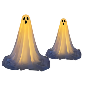 Glowing Ghost Decorations Set | Bright and Easy Halloween Decor