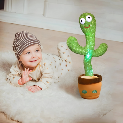 Dancing Cactus Toy | Interactive Singing and Repeating Fun