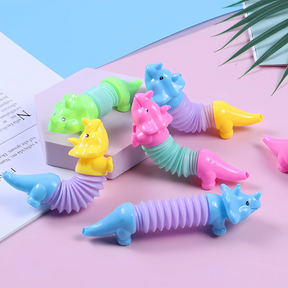 Stretchy Dinosaur Toy Set | Colorful Fun for Creative Play