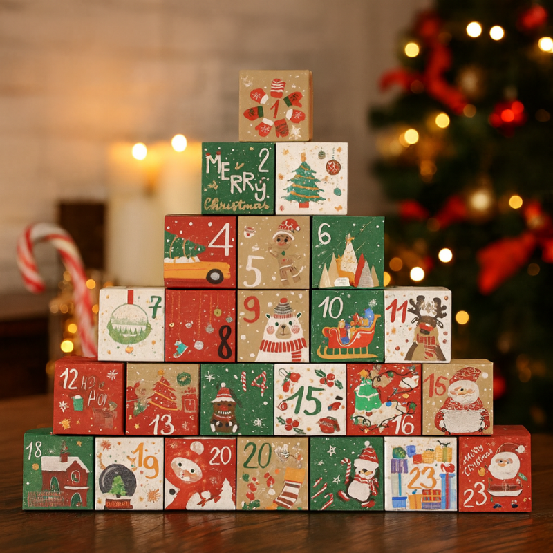 DIY Advent Calendar Boxes | Eco-Friendly Family Fun Experience