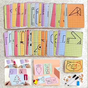 Creative Drawing Set for Kids | Develops Fine Motor Skills and Imagination