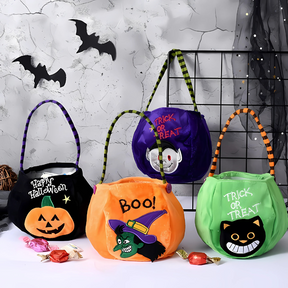 Trick-or-Treat Candy Bag | Reusable Halloween Accessory for Kids