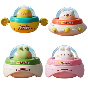 Push-Button Flying Saucer Set | Safe, Durable, Skill-Developing Toy