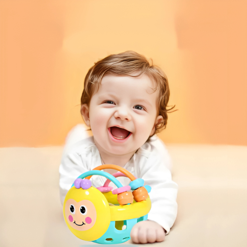 Baby Teething Ring Toy | Soft Silicone for Soothing Relief
