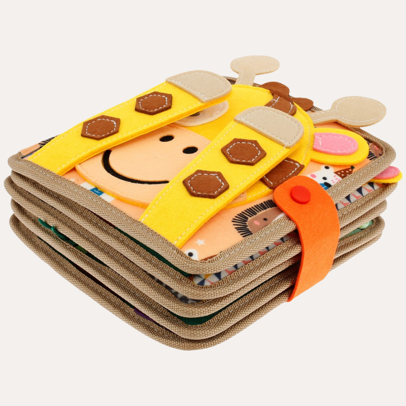 Montessori Sensory Book | Engaging Tactile Learning Adventure