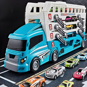 Transport Truck Toy Set | Encourages Imagination and Teamwork