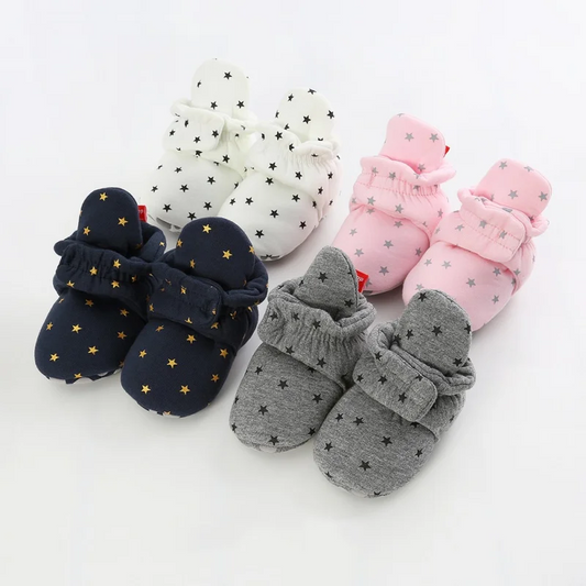 Cozy Baby Booties | Soft Cotton Non-Slip Design