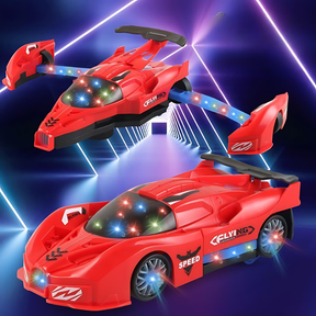 Transforming Electric Police Car | Flashing Lights and Music
