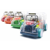 Transparent Light-Up Bus Toy | Stimulates Cognitive Skills and Coordination