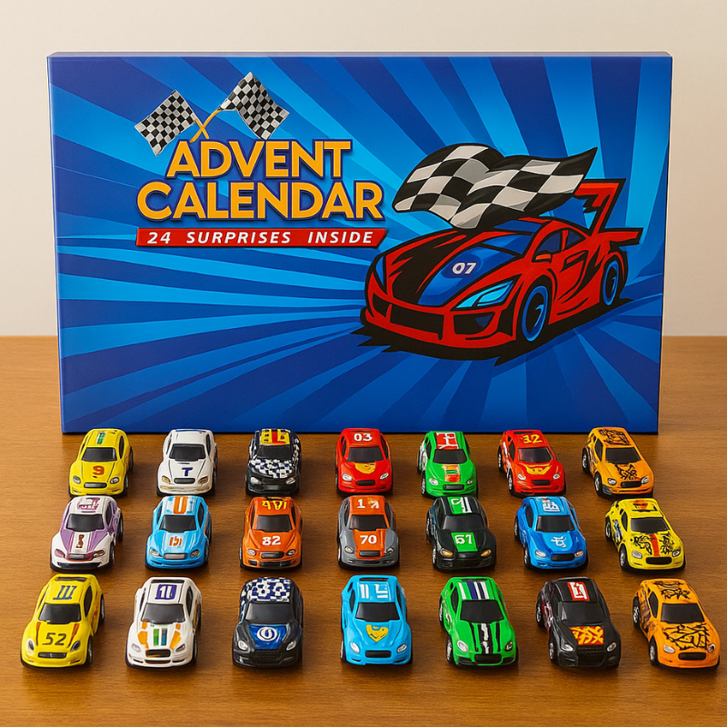 Holiday Countdown Toy Cars | Daily Surprises for Creative Play