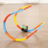 3D Train Track Adventure | Interactive Play with Lights and Sounds