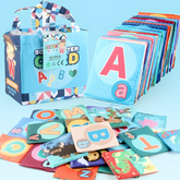 Soft Alphabet Learning Cards | Colorful, Safe, and Portable