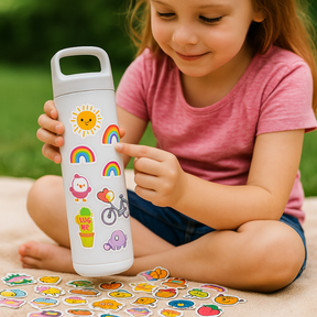 Waterproof Graffiti Stickers | Reusable, Creative Fun for Kids