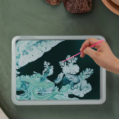Water Marbling Art Kit | Interactive Swirl Tools for Creative Play