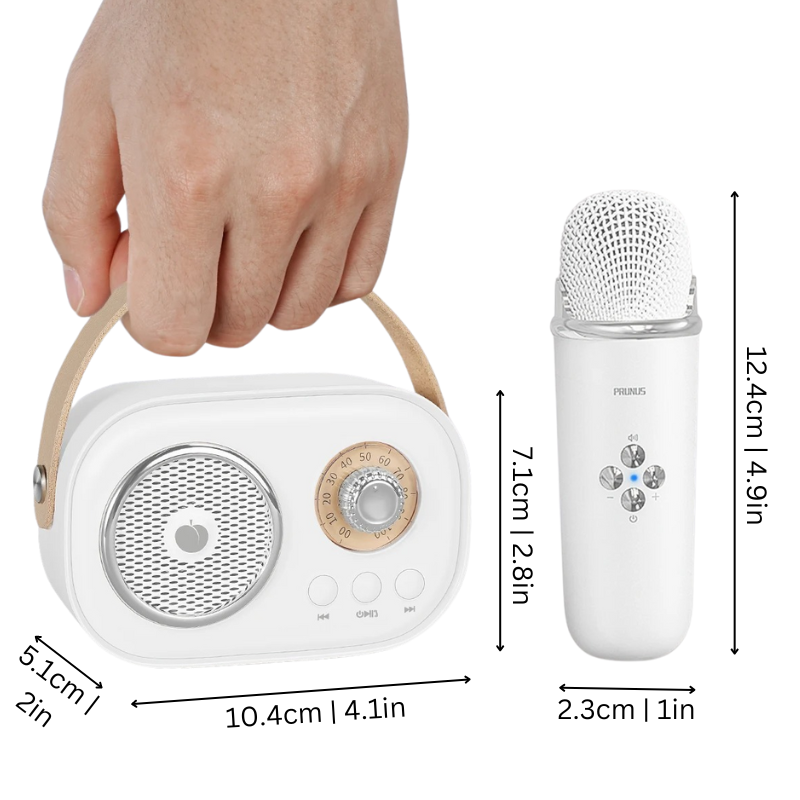 Portable Karaoke System for Kids | Fun with Two Microphones