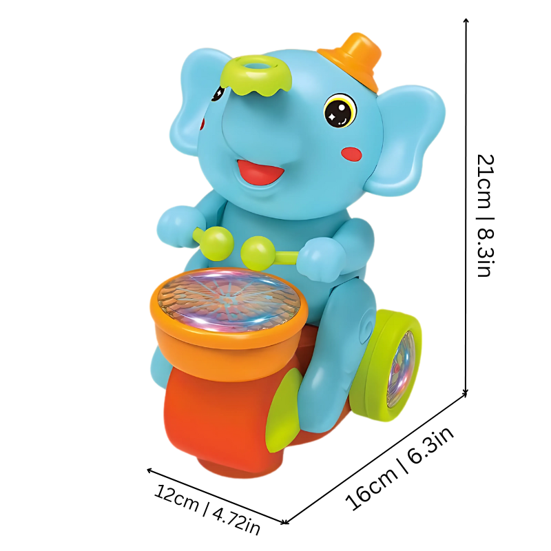 Interactive Musical Elephant Toy | Magical Levitation and Dazzling Lights