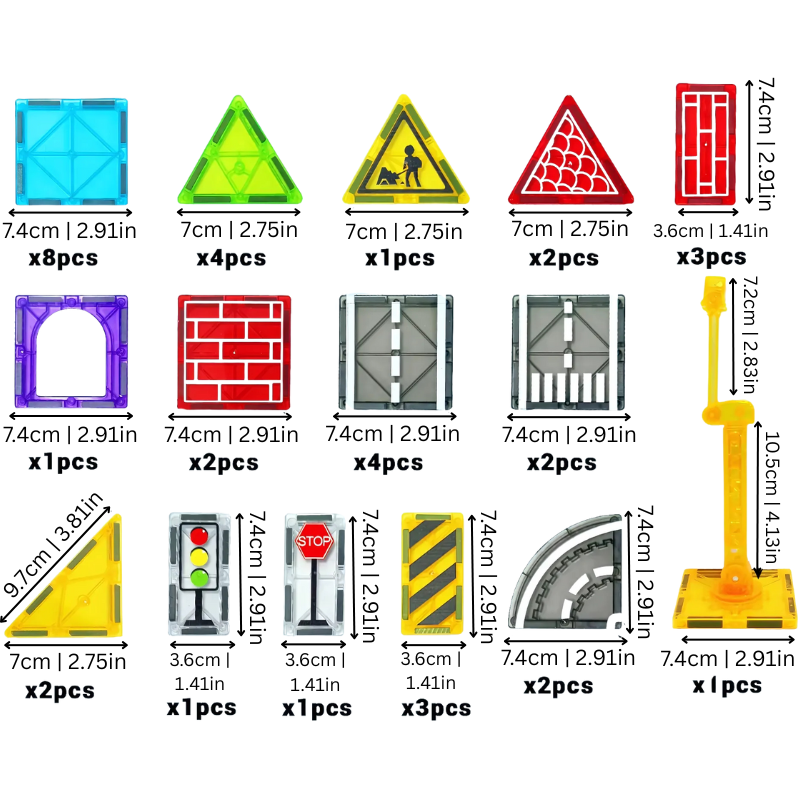 Creative City Building Kit | Stimulates Imagination and Social Play