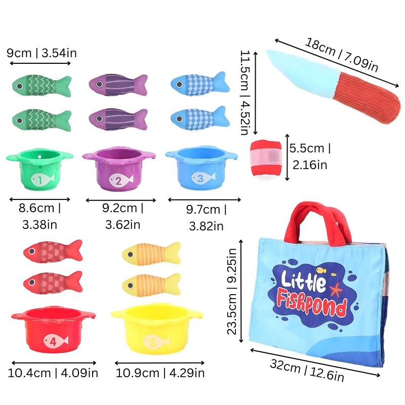 Montessori Fishing Game Set | Engaging Early Learning Adventure